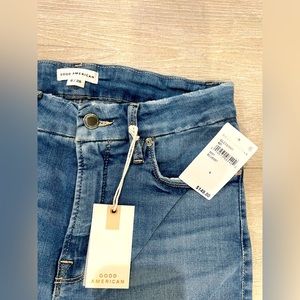 Good American Jeans- Good Leg Crop- Size 6.